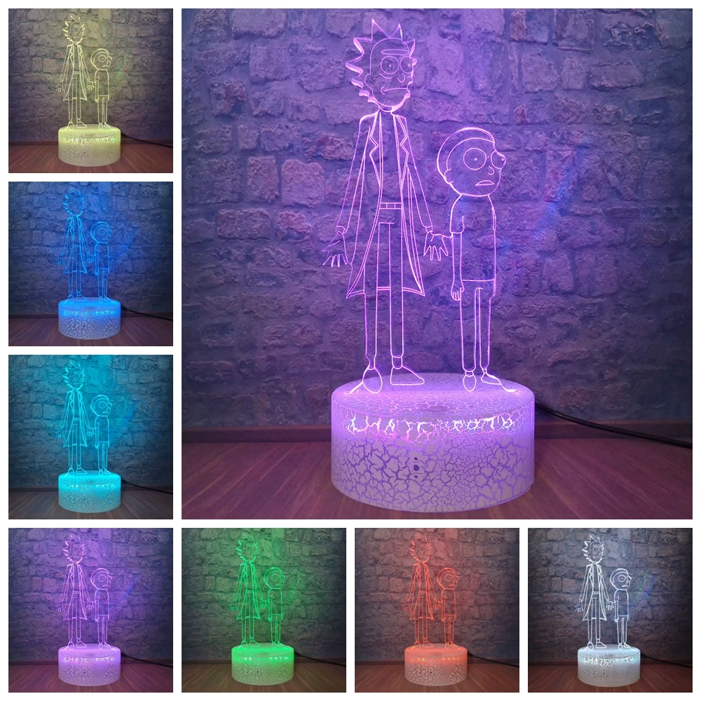 3D светодиодный ночной Светильник для детей Спальня декоративный светильник