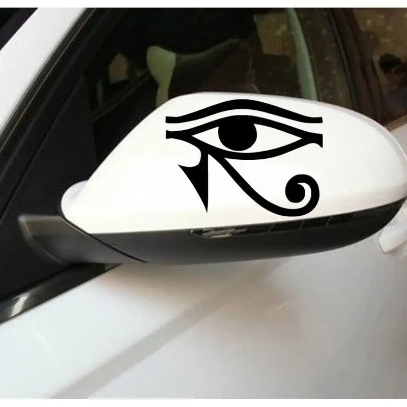 

Hot Wall Sticker Car Styling Waterproof Decal Removable Car Sticker Eye of Ra Horus Egyptian God Vinyl Decal Decoration Y-100
