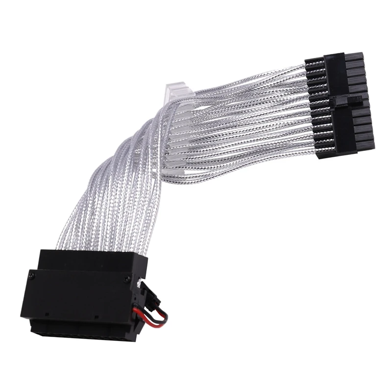 24Pin Neon Line 24 Pin Power RGB PSU PC Motherboard Extension Adapter Cable for | Компьютеры и офис