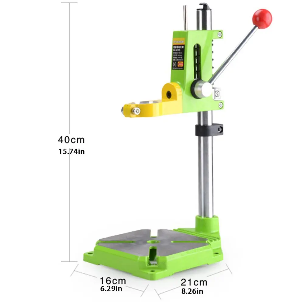 

Multifunctional electric drill bracket 6116/6117 Bankje Boor Stand Base Woodworking Tools Roterende Vaste Frame Werkbank Klem