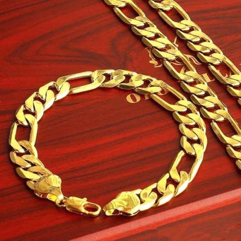 

Комплект из колье и браслета, из 18-каратного золота
