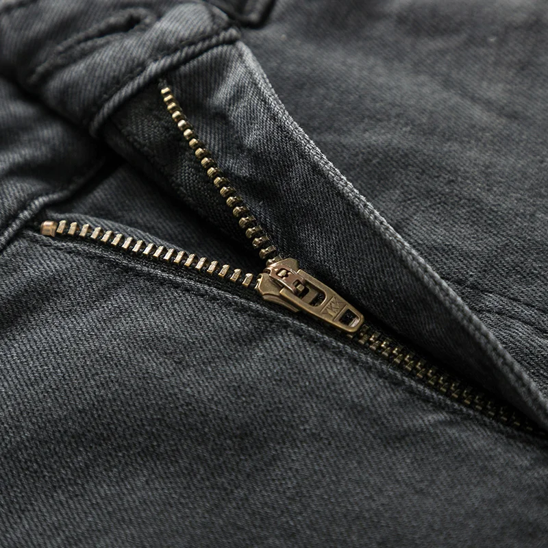 

SEMIR Jeans men 2019 winter new straight Hong Kong wind men Korean version tide man pants elegant washed trousers
