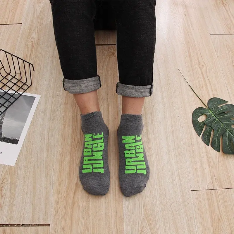 Носки хлопковые нескользящие для мальчиков и девочек теплые носки карамельных