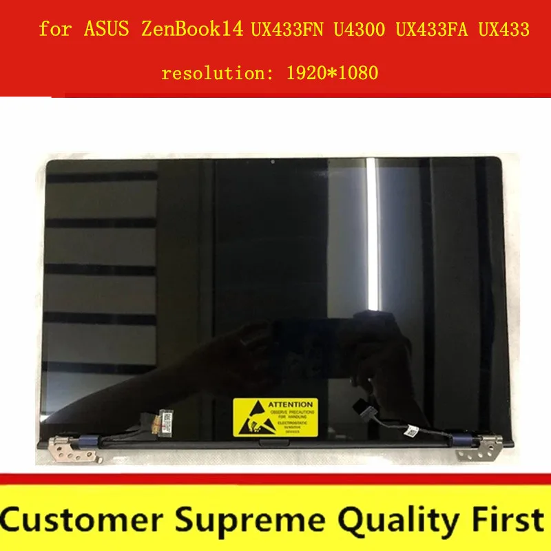 14 дюймовый Оригинальный дисплей для ASUS ZenBook Lingya Deluxe14 UX433FN U4300 UX433FA UX433 ЖК экран в