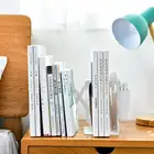 Полипропиленовый высококачественный универсальный настольный декор, пластиковые наконечники для книг, легкий держатель для книг, экономия места для рабочего стола