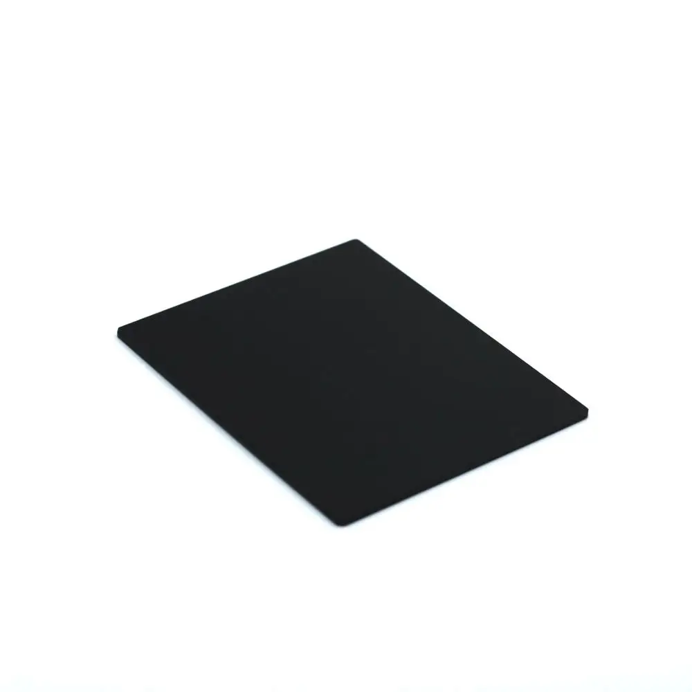 

size 254x298x3mm black color 254nm ZWB3 uv pass filter glass