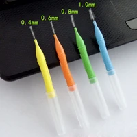 32pcsset interdental brush toothpick tooth flossing head oral dental hygiene brush tooth cleaning tool