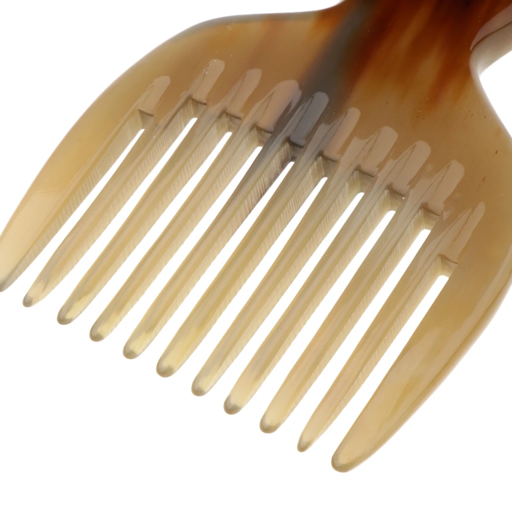 

11 Teeth Afro Pick Lift Comb Wide Tooth Unisex Hair Styling Massage Combs