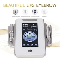 biomaser mts450 digital permanent makeup machine 7 inch touch pad screen with 2 permanent makeup pen rotary needles1r foot pedal