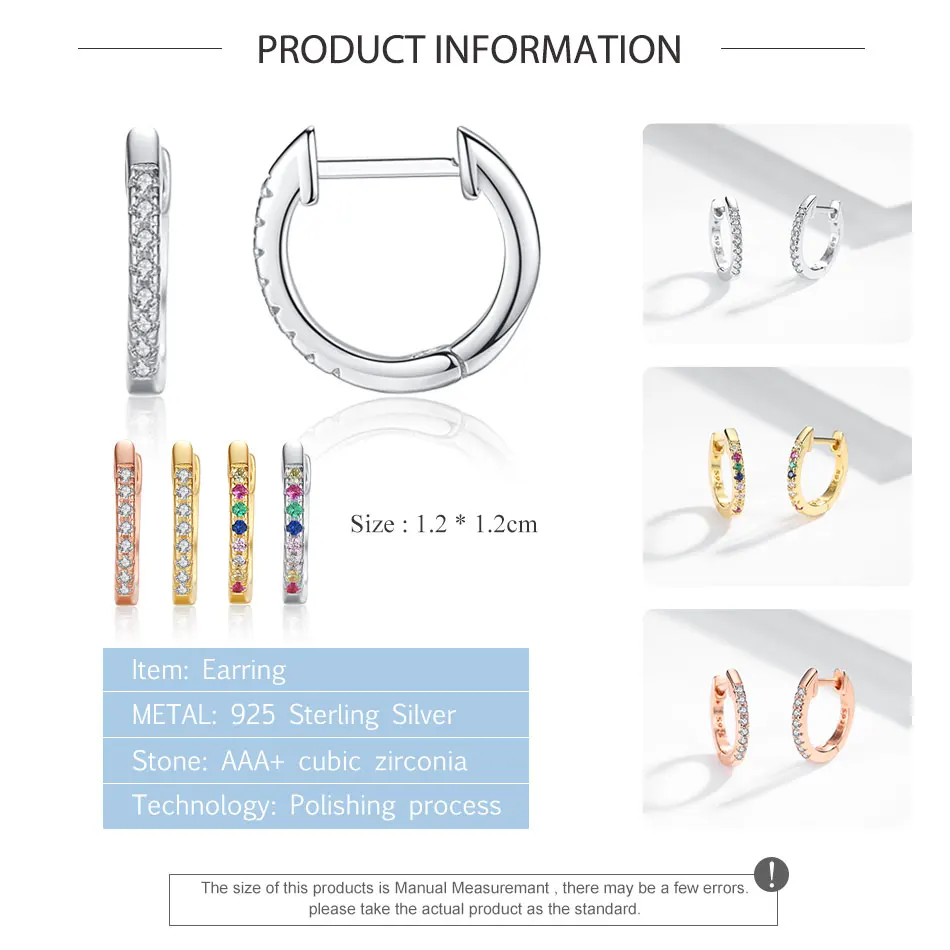 Женские серьги-гвоздики из серебра 925 пробы с фианитами | Украшения и аксессуары