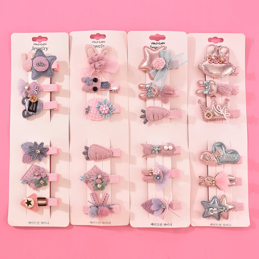 Новинка 2020 аксессуары для волос женщин наборы заколки принцессы девочек детские