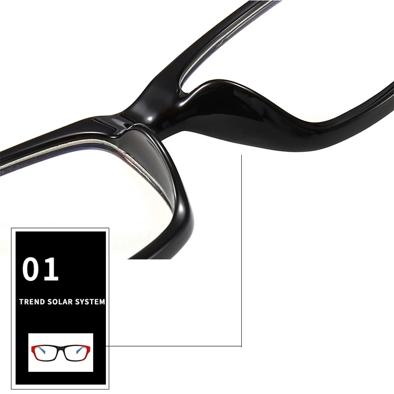 

iboode Finsihed Myopia Glasses With Diopter -1.0 1.5 2.0 2.5 3.0 3.5 4.0 Women Men Student Full Frame Myopic Shorsighted Glasses