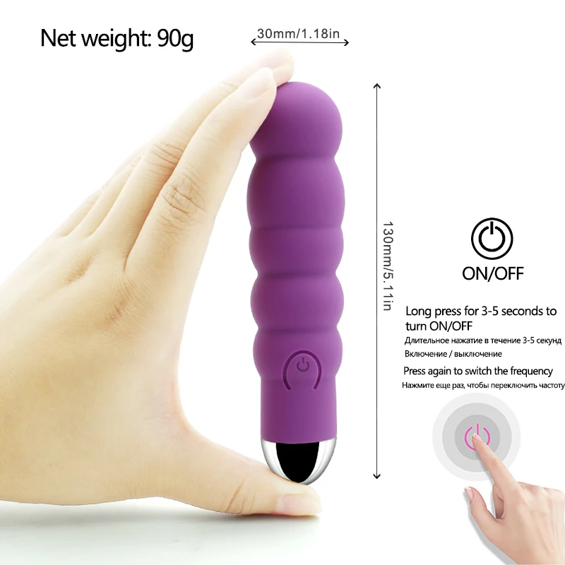 7 скоростей мощный Клитор Вибратор для женщин AV палка точки G Массаж Пуля интимный