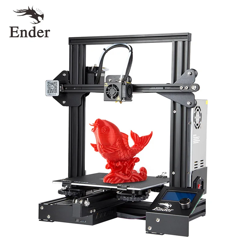 Ender-3 3D Pinter DIY KIT стекло/Съемная кровать большой выбор размер печати Ender 3 сохранение мощности v-слот Prusa i3 Creality 3D