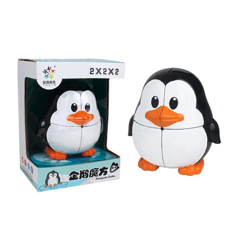 Yuxin panda 2x2x2 2 слоя кубик странной формы профессиональный волшебный скоростной