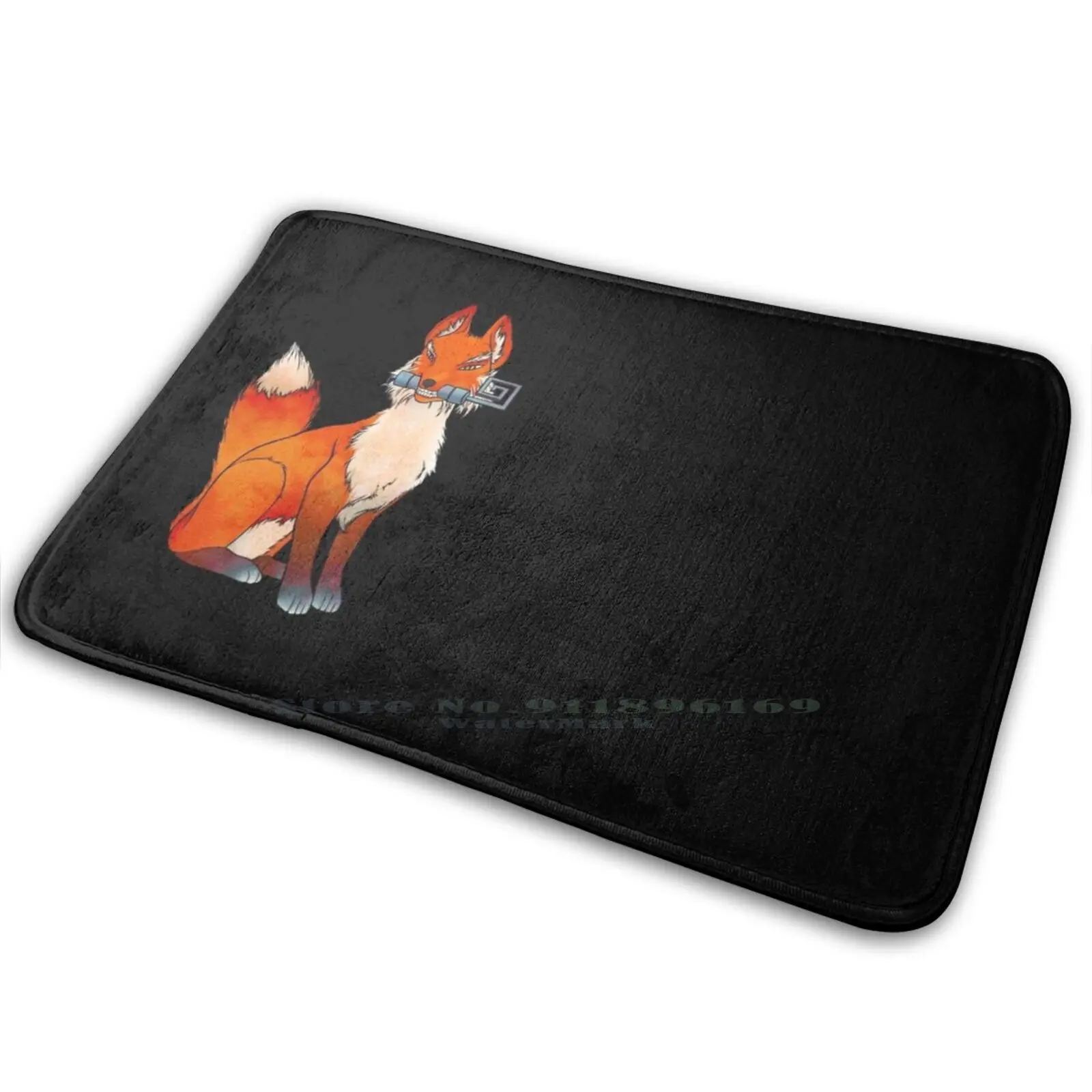 Коврик Inari с ключом противоскользящий для спальни входной двери | Дом и сад