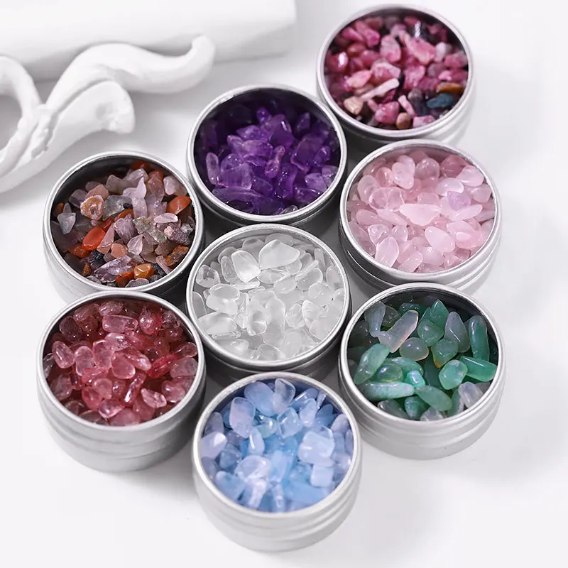1 Jar Japanese Style Nail Art Rhinestones Irregular Natural Crystal Transparent 3D Gem Stones Manicure Decoration FGS23 | Красота и
