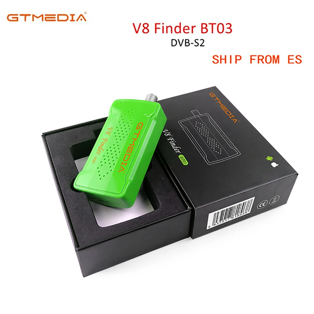 Мини-Satfinder GTMEDIA V8 BT03 Bluetooth спутниковый искатель с обновлением через приложение для