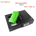 Мини-Satfinder GTMEDIA V8 BT03, Bluetooth, спутниковый искатель с обновлением через приложение для системы Android с Freesat BT01