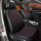 Новый лен Чехол-протектор на автомобильное сиденье передняя задняя спинка белье сиденье Подушка для сидения для автомобиля, автомобильный интерьер, подушка для грузовика внедорожник Ван