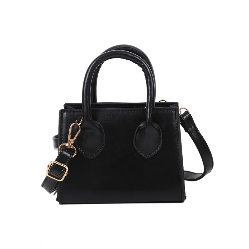 

New Fashion Simply PU Leather Crossbody Bags For Women 2021 Solid Color Shoulder Messenger Bag Lady Chain Travel Small Handbags