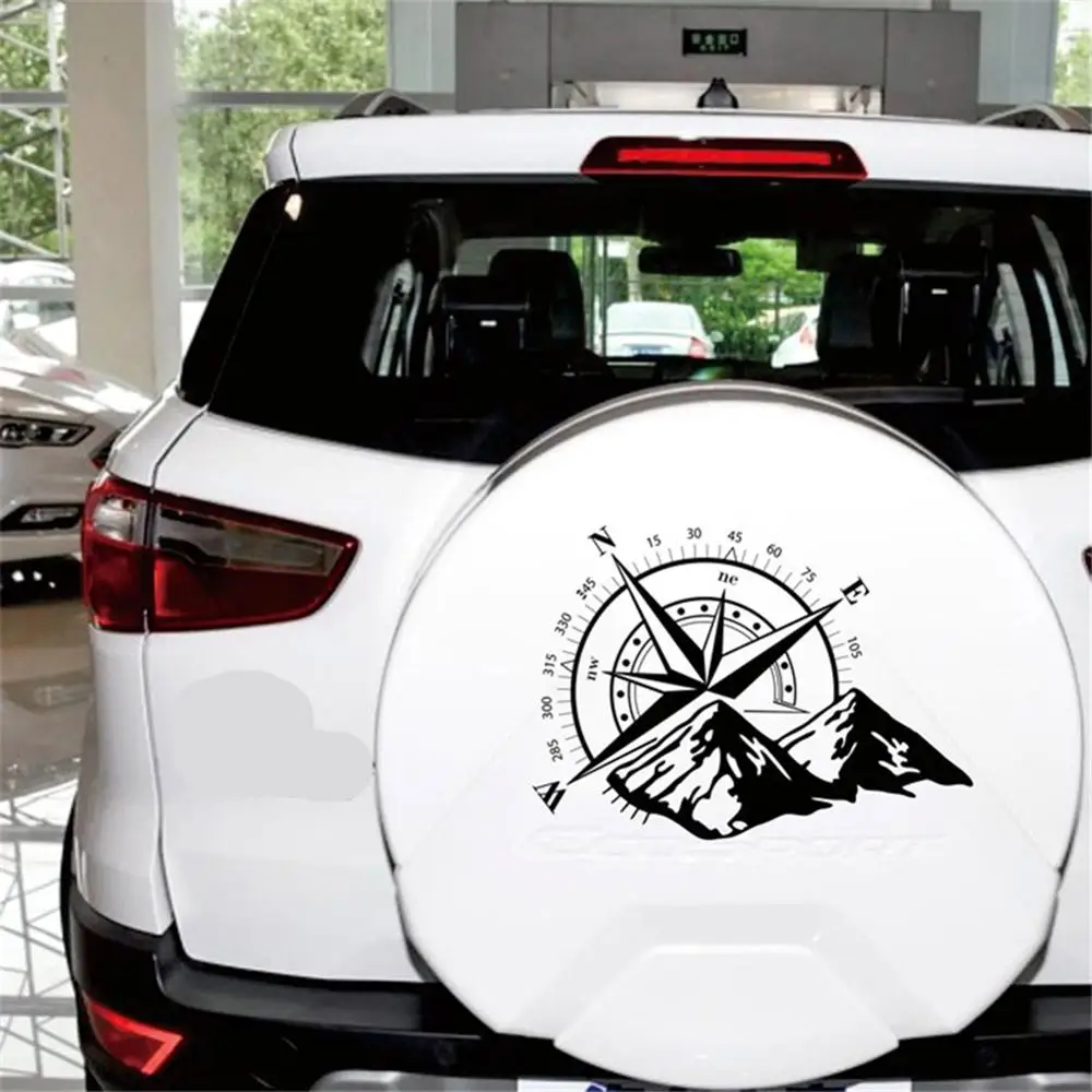 Новинка 100% Виниловая наклейка для автомобиля черная графическая внедорожника