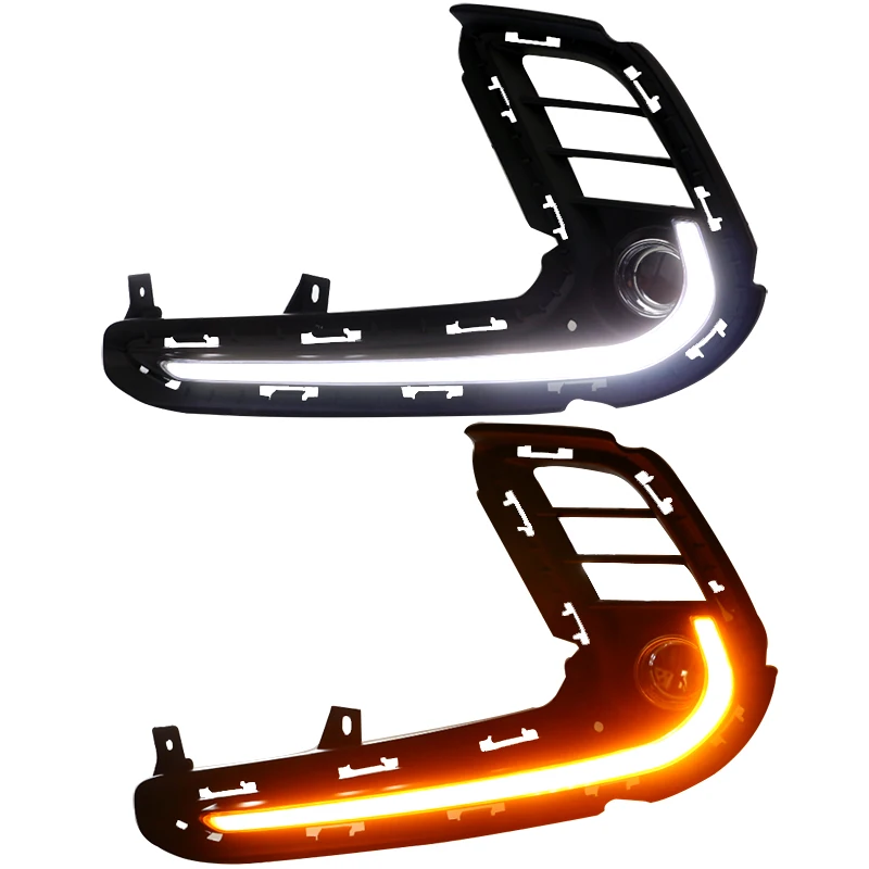 1 комплект 12В ABS дневной ходовой светильник Дневной s DRL для Hyundai Elantra 2016 2017 2018 с