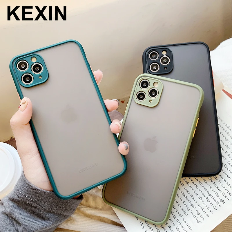 Роскошный противоударный чехол s для iPhone X XR XS Max силиконовый полупрозрачный