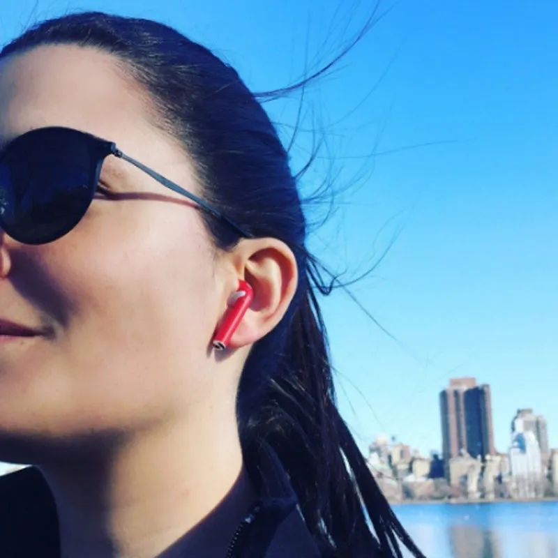 Виниловая наклейка для беспроводных наушников AirPods водонепроницаемая защиты