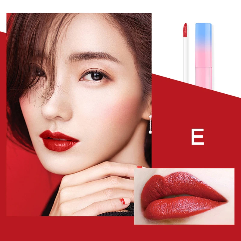

Mirror Matte Lip Glaze Moisturizing Non-Discoloring Waterproof Velvet Matte Lipstick MPwell