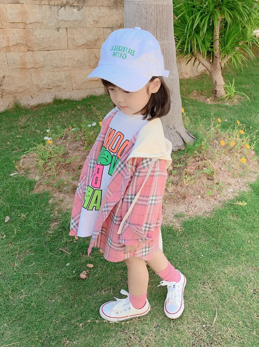 2020 Детская одежда детское повседневное хлопковое платье с длинными рукавами и