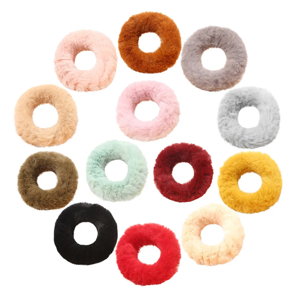 1 шт. резинки для волос женщин аксессуары 12 цветов эластичная веревка