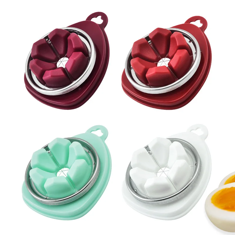 

Multifunctional egg cutter egg slicer creative egg cutter household kitchen tool