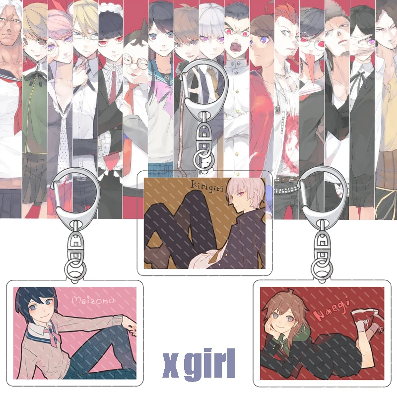 Новый японский анимационная игра Danganronpa акриловый двусторонний прозрачный