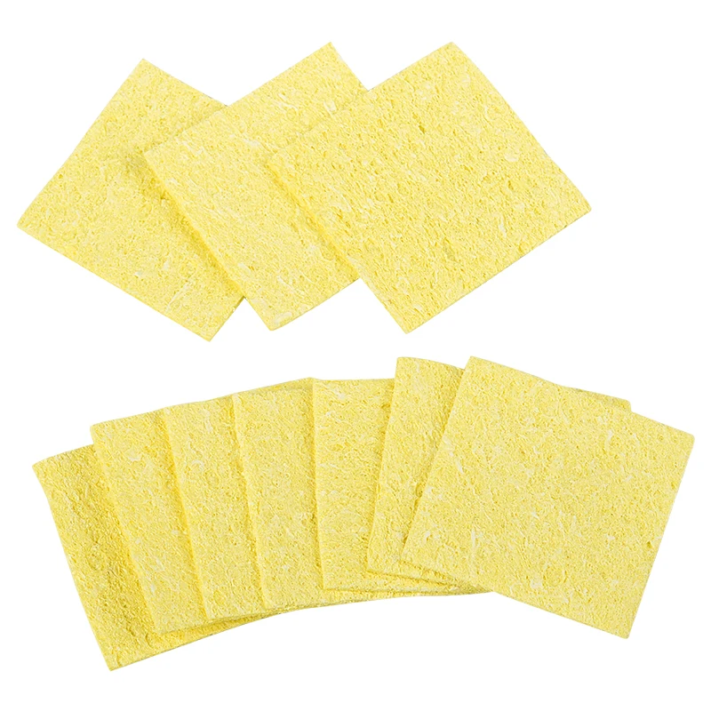 10 шт./пакет качественные сварочные паяльники чистящие губки прокладки губка