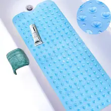 Non-slip Bath Mat Rectangle PVC Anti-skid Bathroom Mats Soft Massage Suction Cup Anti-Bacterial Shower Bath Mat Bathtub Carpet Non-slip Bath Mat Rectangle PVC Anti-skid Bathroom Mats Soft Massage Suction Cup Anti-Bacterial Shower Bath Mat Bathtub Carpet