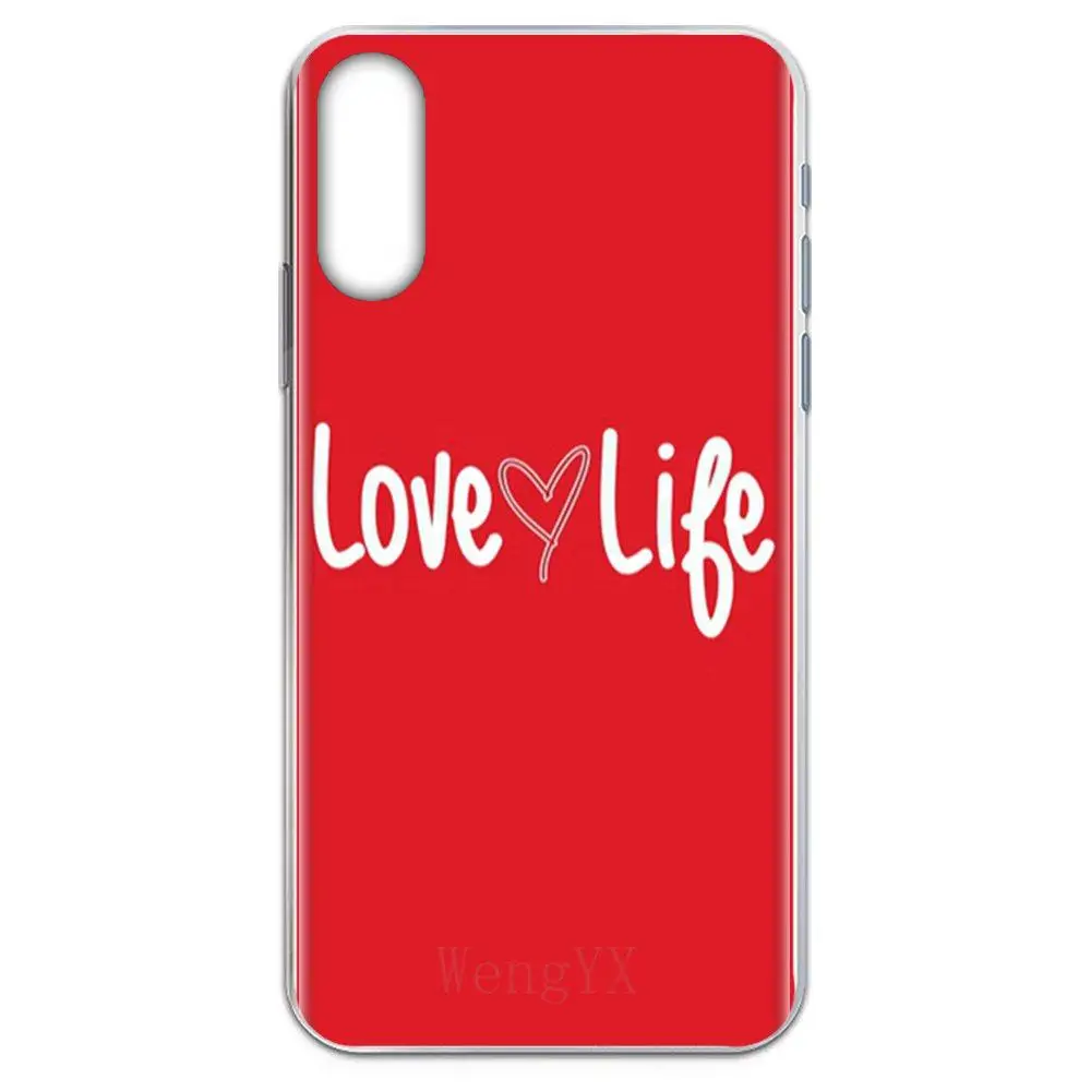 Цитаты Life Is Nothing без любви для Sony Xperia Z Z1 Z2 Z3 Z4 Z5 compact Mini M2 M4 M5 T3 E3 E5 XA XA1 XZ Premium|Бамперы| |