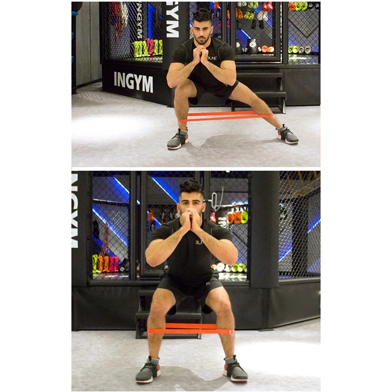 

5pcs/set Resistance Bands Fitness Elastic Bands for Fitness Training Workout Rubber Loop for Sports Yoga Pilates Stretching 1