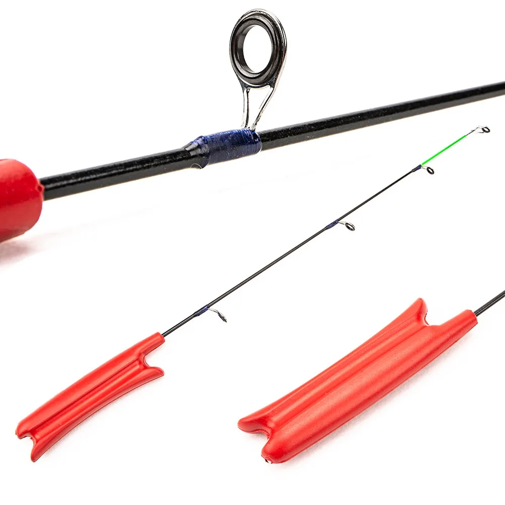 

Ultralight Winter Shrimp Ice Fishing Rod Portable FRP Ice Fishing Pole With 4 Guide Ring High Quality Fishing Tackle Accessories
