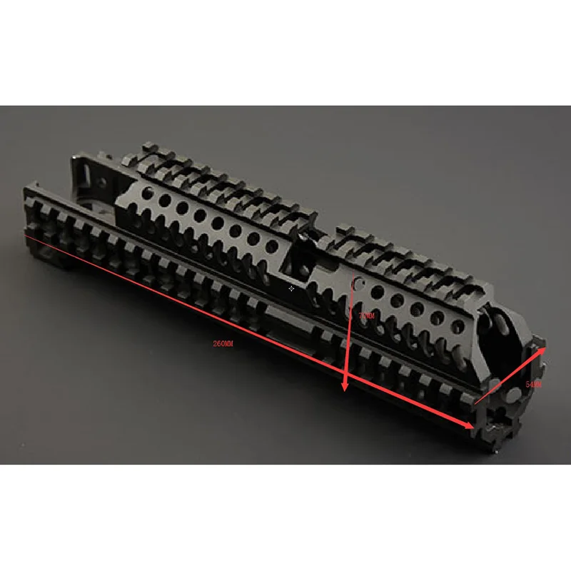 Алюминиевый легкий AK 103 104 105 74M серия Picatinny Rail Handguard System Mount Верхняя Нижняя часть Baswe