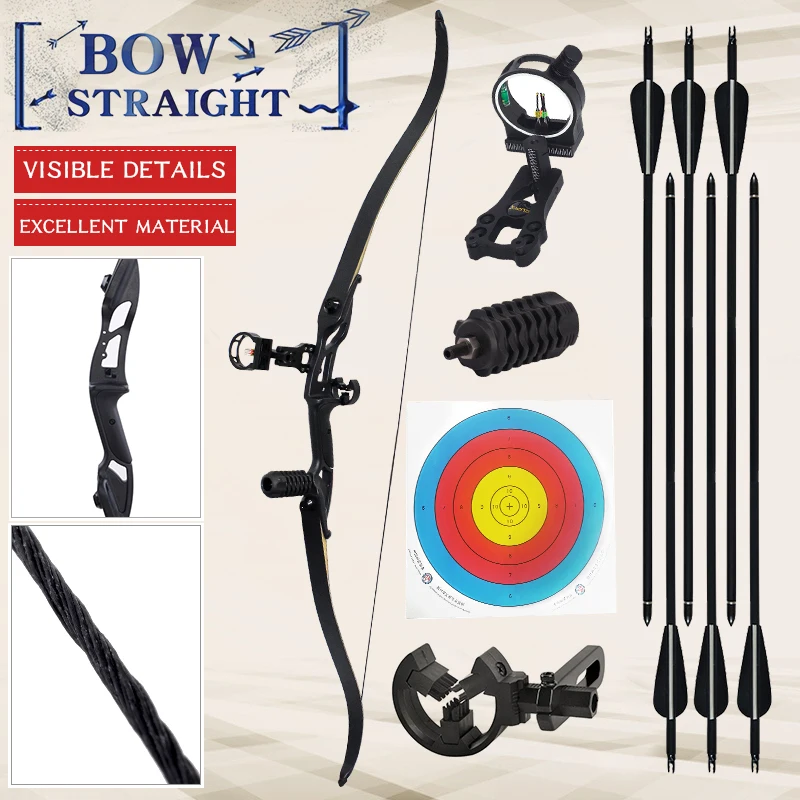Рекурсивный лук и стрела 30-50 фунтов стрельба из Луки традиционный охотничий