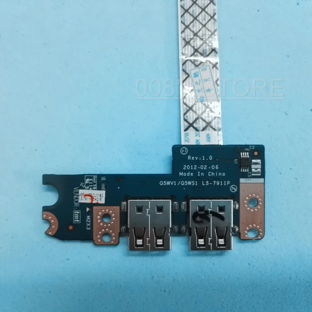 USB 2 0 доска LS-7911P кабель Разъем для Acer Aspire E1-521 E1-531 E1-571 5750 5750g 5755 5755G 5350 5350G P253-E Q5WS1 V5WC1 |