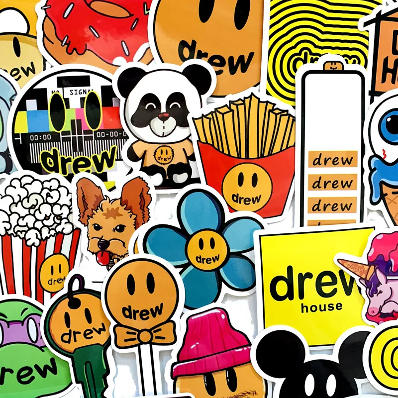 50 шт./компл. стикер для гидрофляги ПК багажа ноутбука мотоцикла|Наклейки на стену|