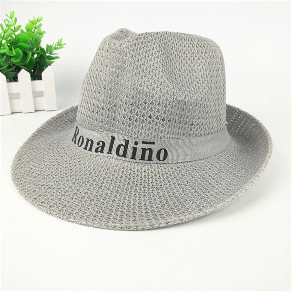 2020 унисекс летняя Складная модная повседневная трендовая пляжная Соломенная