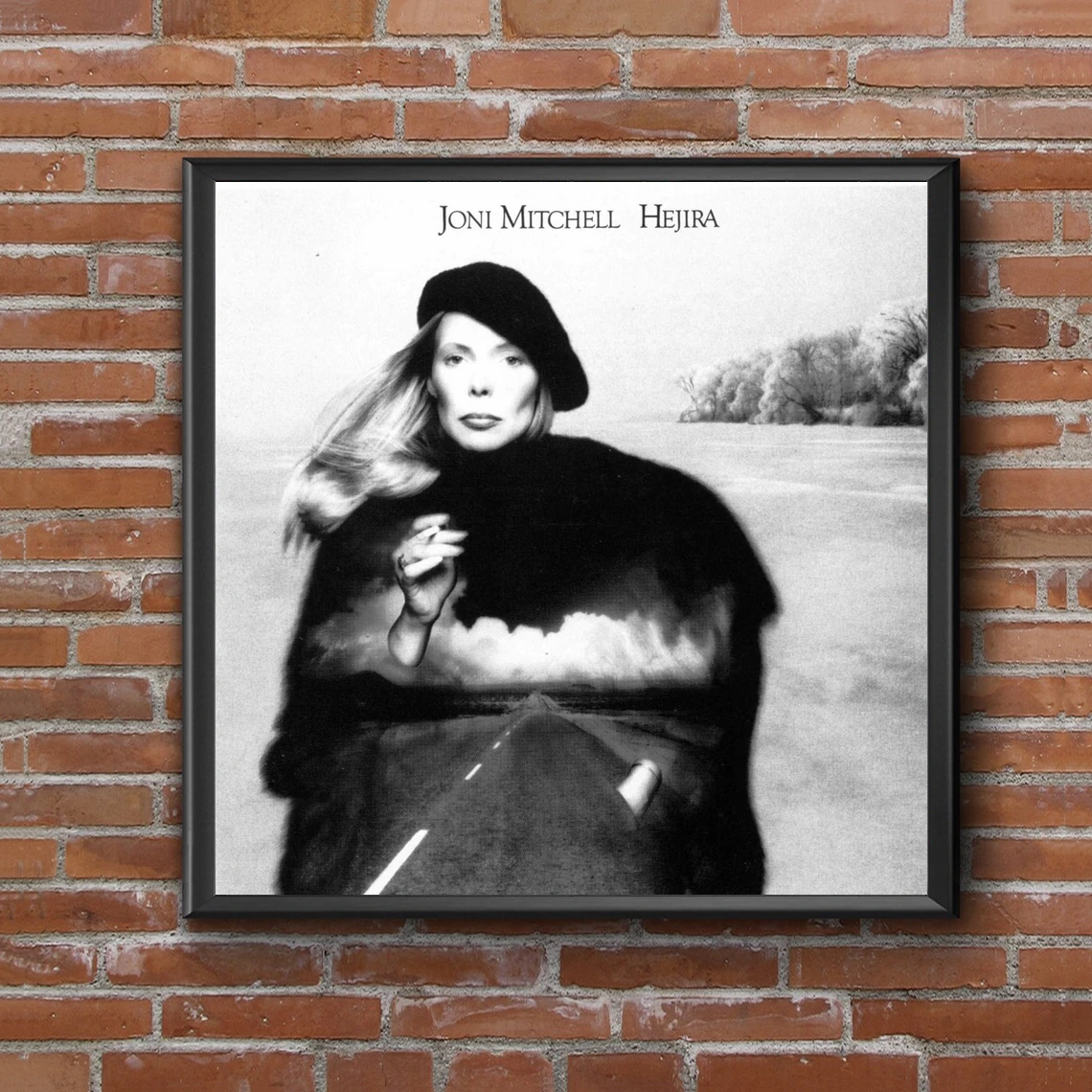 

Joni Mitchell Hejira Album Cover Poster Music Singer Star Canvas Poster Wall Painting Home Decoration ( No Frame )