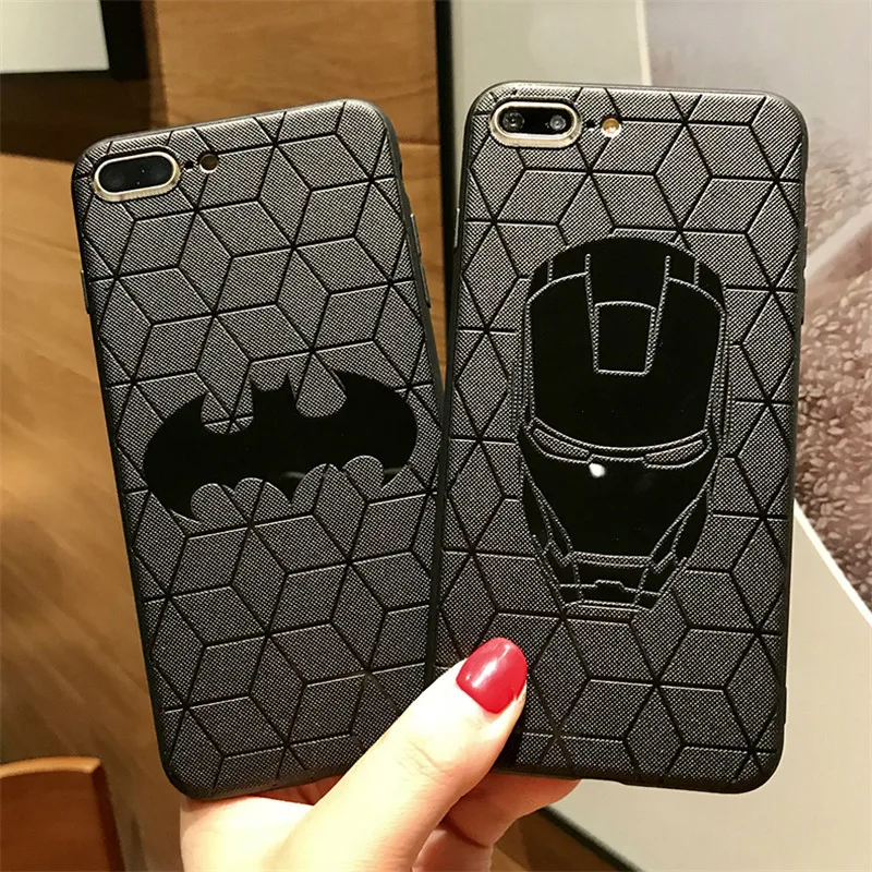Силиконовый чехол Marvel Avengers для iPhone 6s 7 8 Plus 11 Pro Max Xs XR 7Plus 11Pro мягкий с рисунком