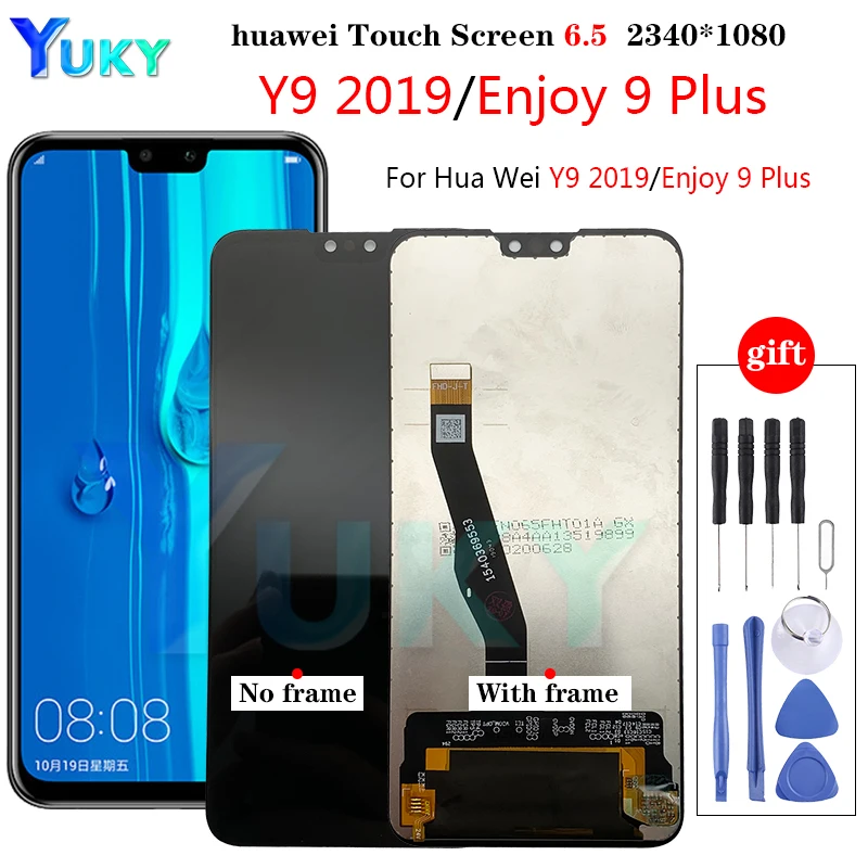

Оригинальный ЖК-дисплей 2340*1080 10 касаний для HUAWEI Y9 2019, ЖК-дисплей с рамкой, экран дисплея для HUAWEI Y9 2019, экран стандартной цветопередачи LX3