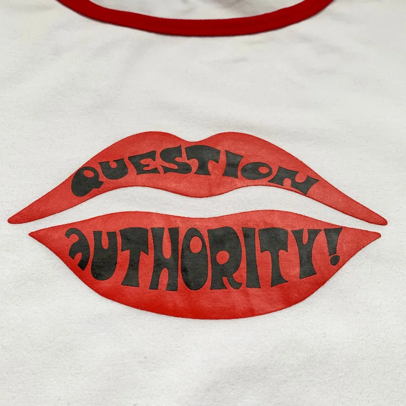 

2021 Summer new Harajuku t shirt women letter red lips streetwear woman white shirts casual angel shirts