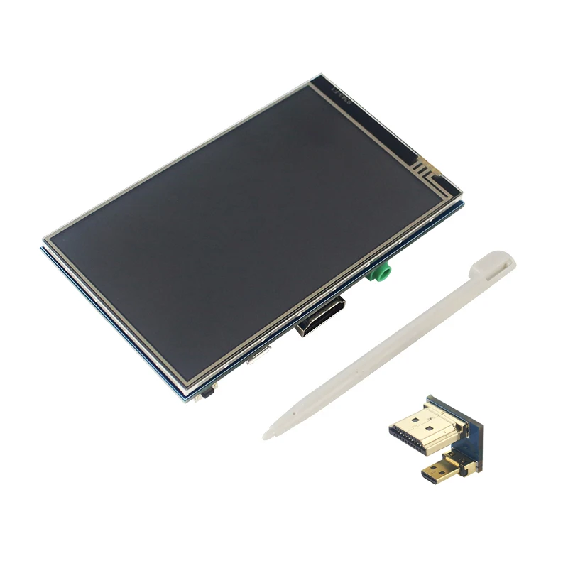 4 дюймовый TFT дисплей Raspberry Pi 800*480 IPS сенсорный экран ''HDMI ЖК модуль для 3 Model B 3B Plus