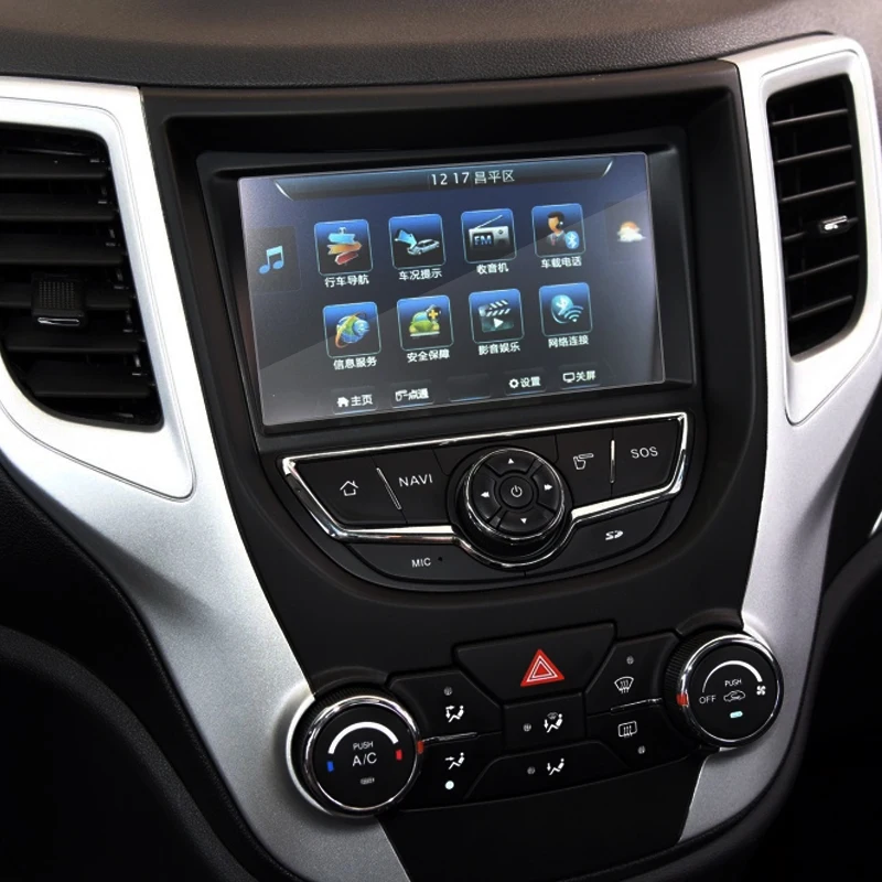 Защитное стекло для CHANGAN CS35 2012 настоящее время GPS навигация Защитная пленка